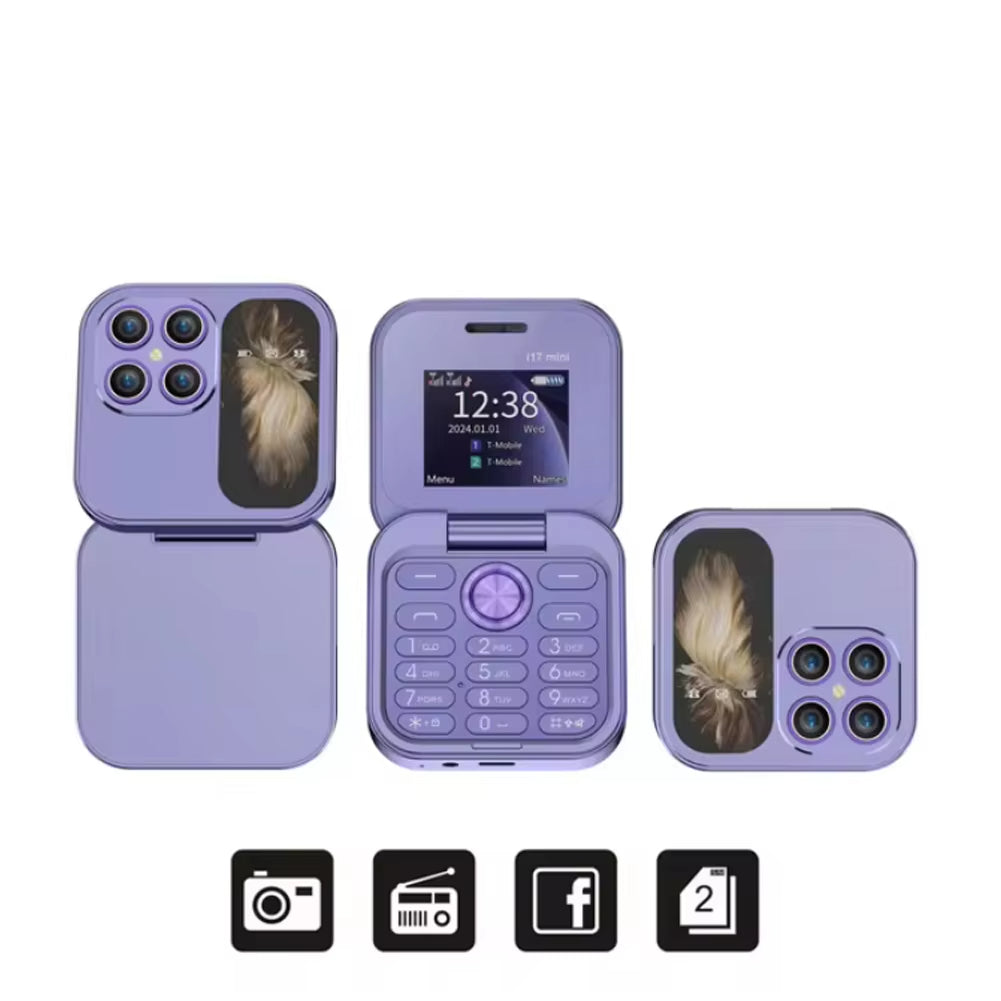 Folding Screen Dual Card Standby 2G Mobile Phone