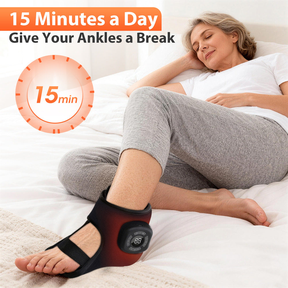 Heated Vibrating Foot Massager Pad