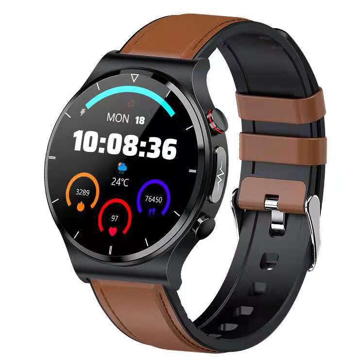 The Smart Watch Wireless Charging ECG Monitoring