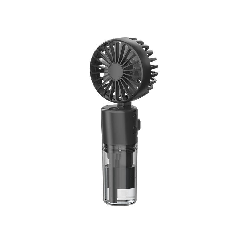 Portable Handheld Spray Fan 4-Speed Water Mist Summer Cooling