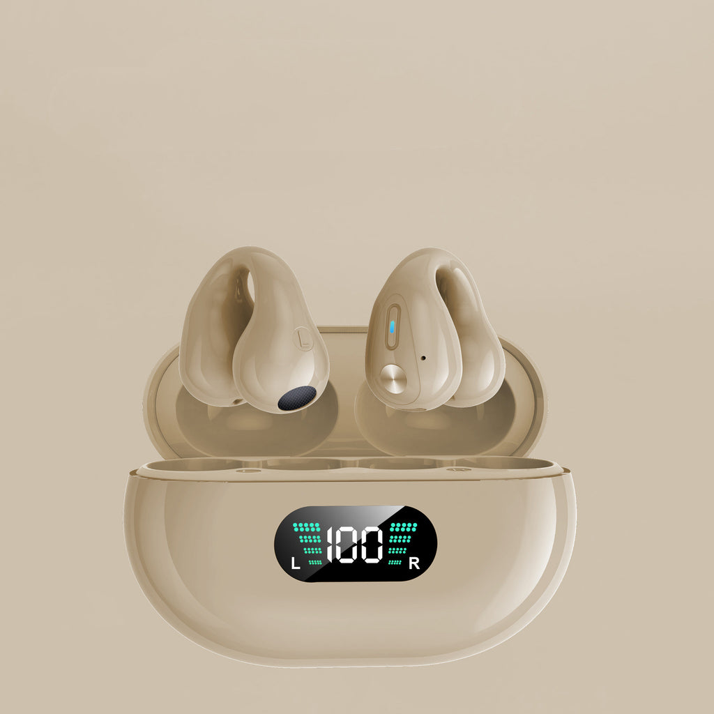Bone Conduction Ear-Clip Wireless Earbuds Bluetooth 5.3