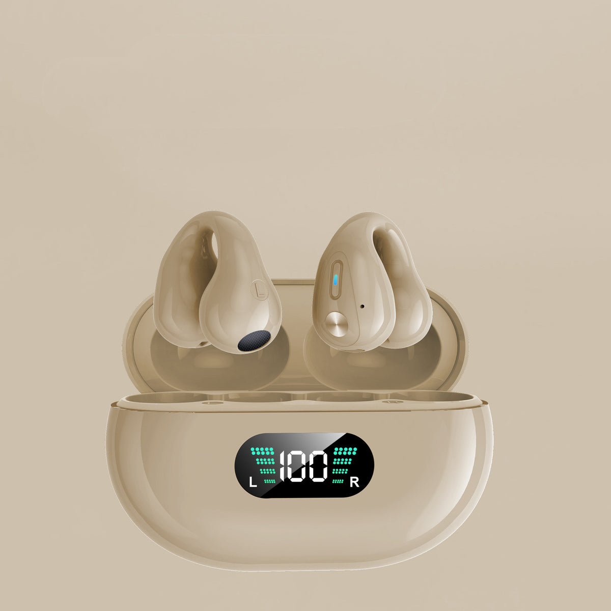 Bone Conduction Ear-Clip Wireless Earbuds Bluetooth 5.3