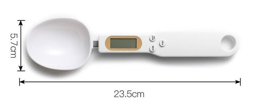 Kitchen Scale Measuring Spoon Compact Food Weighing For Dry