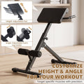 Adjustable Roman Chair Back Extension Bench