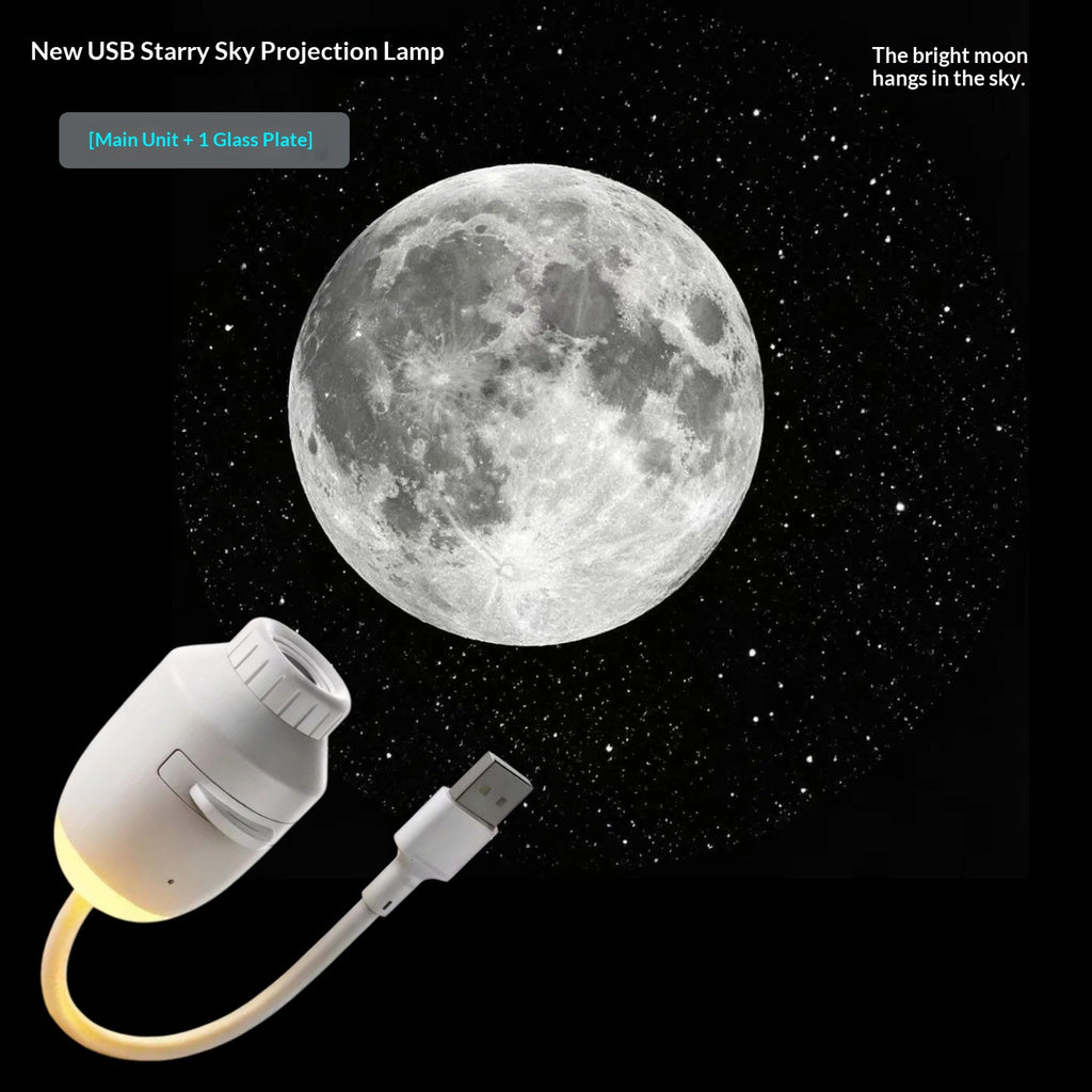 USB Galaxy Star Projector Night Light