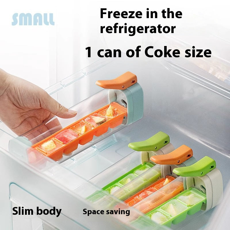 Ice Cube Mold Household Maker Food Grade Press Tray
