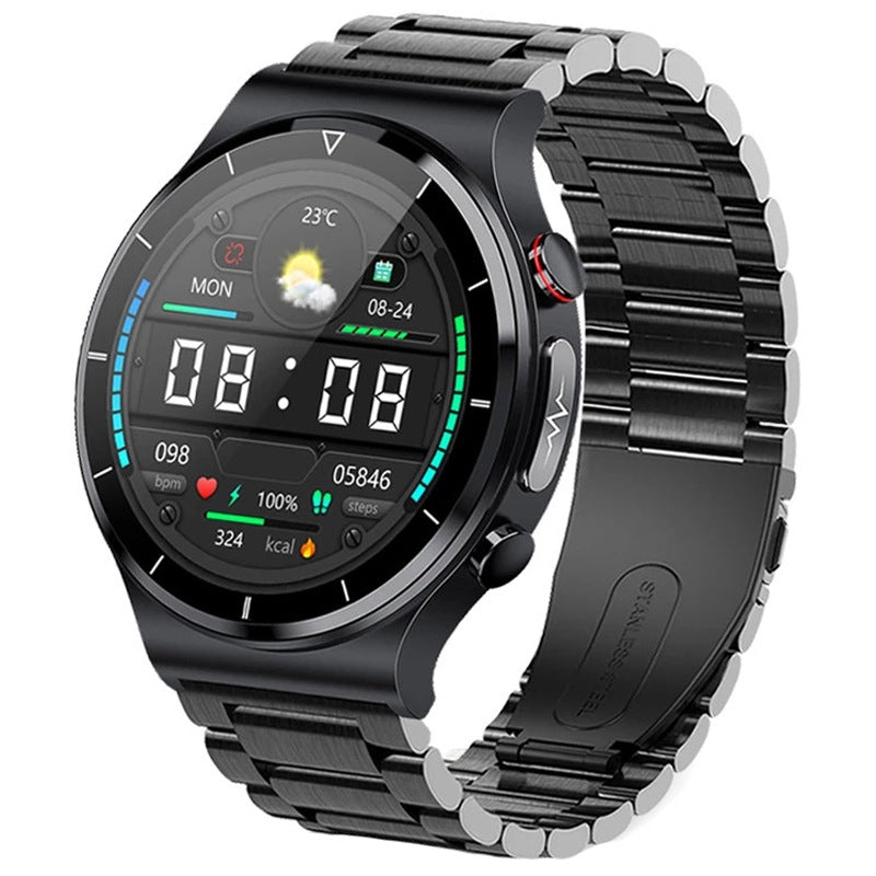The Smart Watch Wireless Charging ECG Monitoring