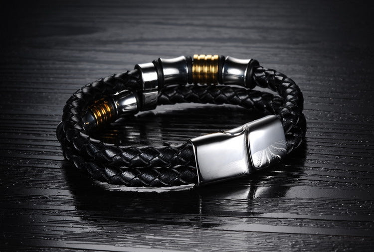 Magnetic Buckle Knitted Hand Chain
