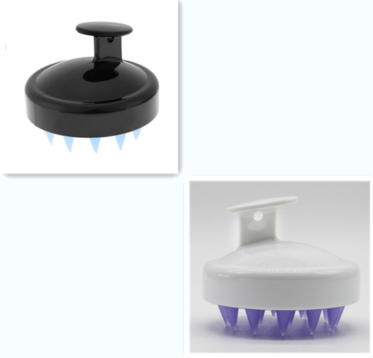 Silicone Shampoo Brush Massage Scalp Hair