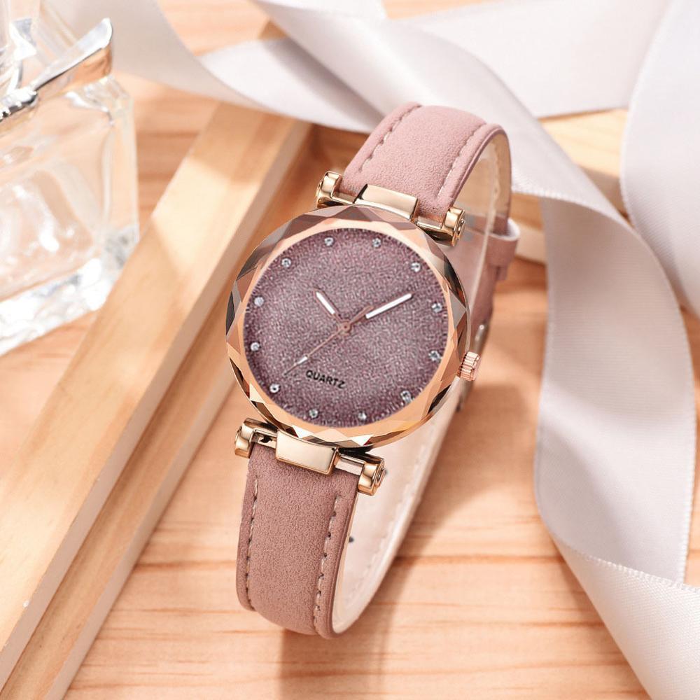 Star Frosted Belt Watch