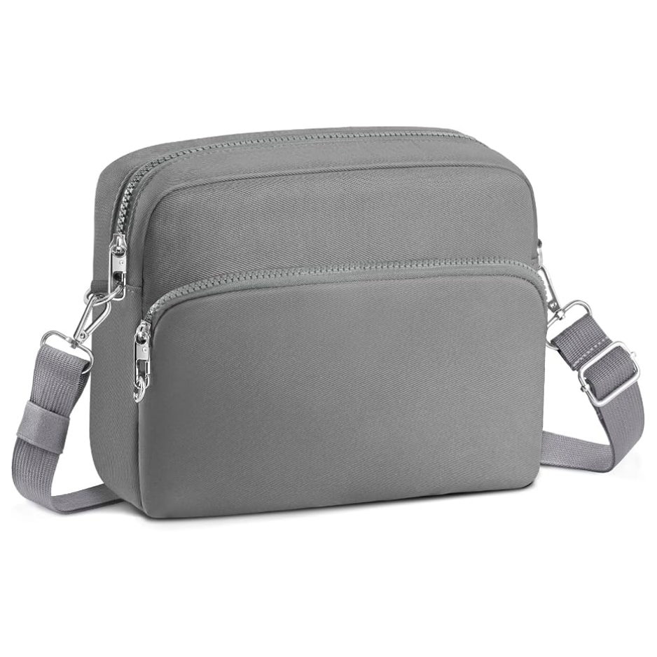 Anti-Theft RFID Crossbody Travel Bag - Lightweight Shoulder Bag
