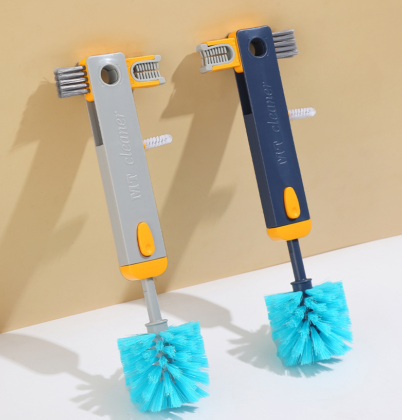4 In 1 Bottle Gap Cleaner Brush Multifunctional Cup Cleaning
