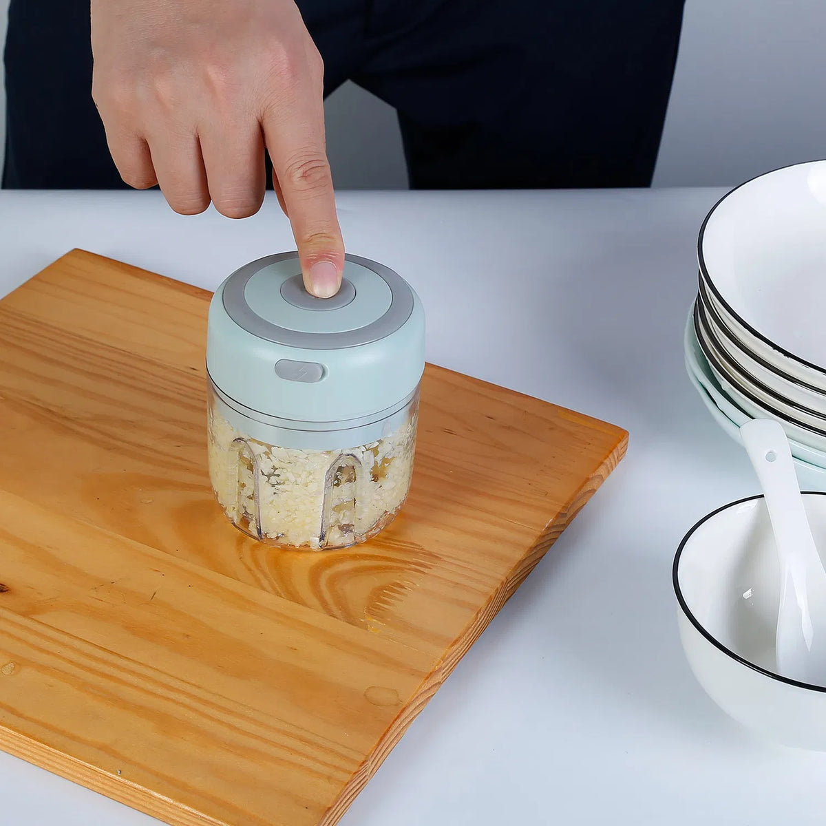 Rechargeable Mini Electric Garlic Chopper