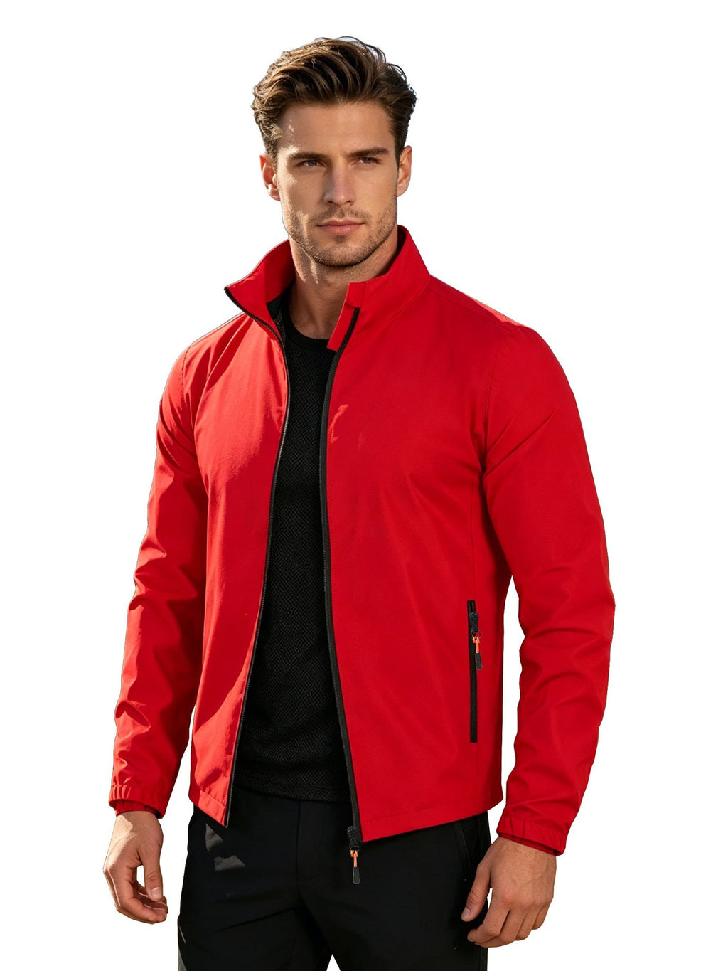 Men's Hooded Windproof Casual Jacket - Retro Streetwear Coat