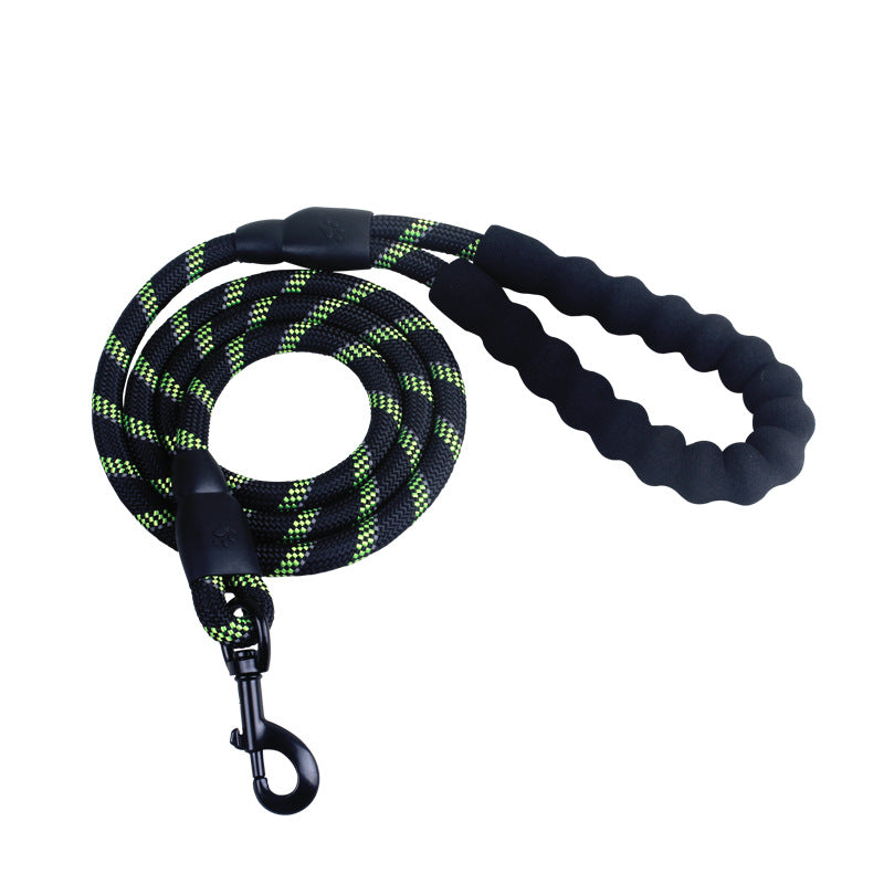 Reflective Dog Leash Nylon Pet Rope For Small Medium Large