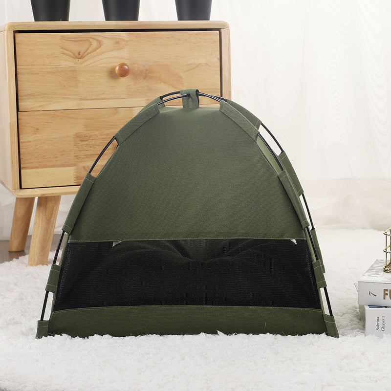 Cat Tent Cooling Mat Dog House Pet Sofa Camping Bed