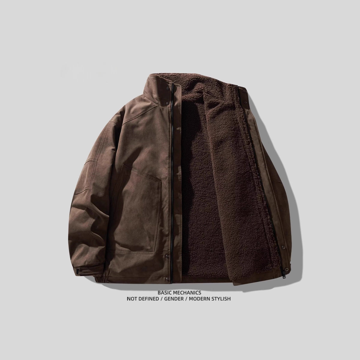 Men's Thick Winter Cotton-Padded Work Jacket