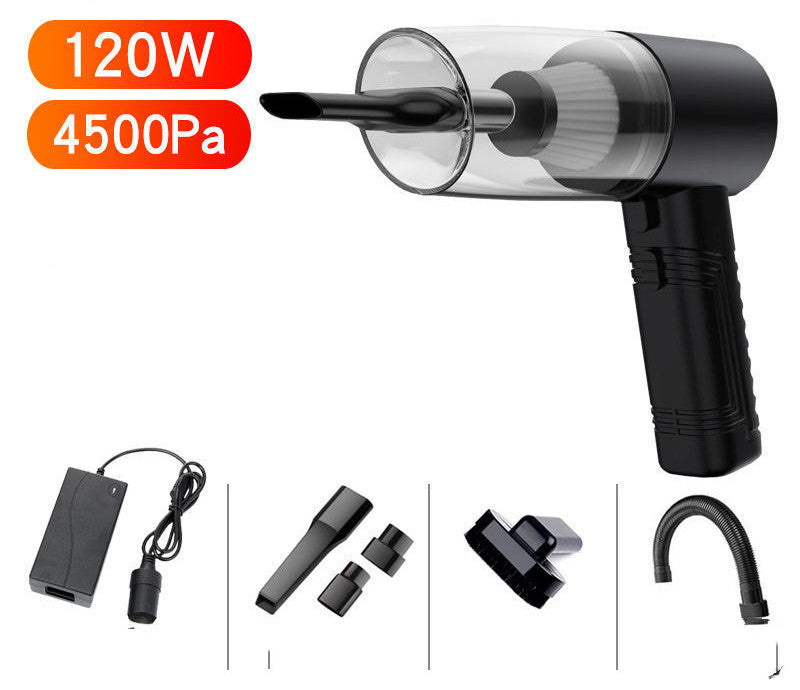 Powerful Mini Car Vacuum Cleaner – Home & Car Use