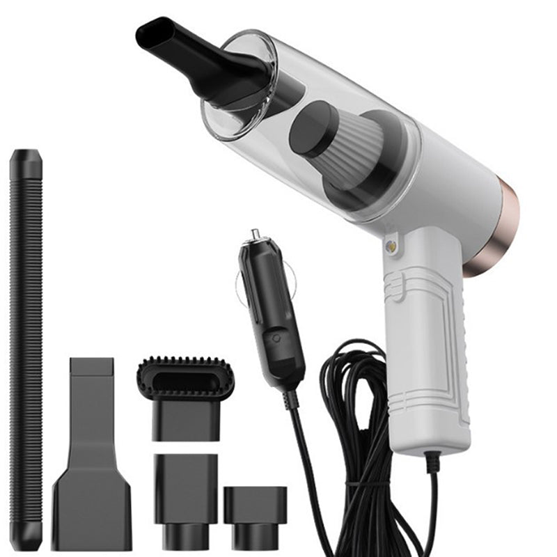 Powerful Mini Car Vacuum Cleaner – Home & Car Use