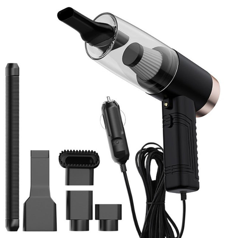 Powerful Mini Car Vacuum Cleaner – Home & Car Use
