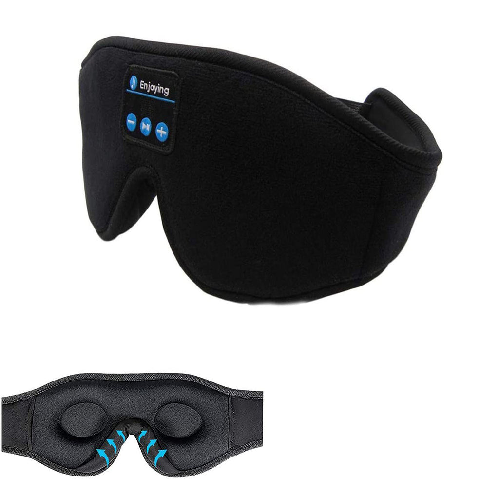 Wireless Bluetooth Stereo Music Eye Mask Blackout Sleep