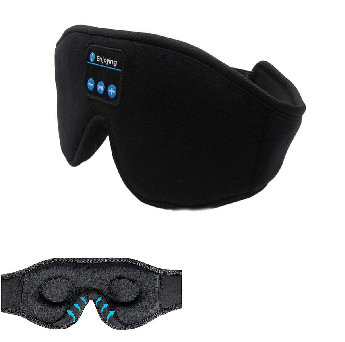 Wireless Bluetooth Stereo Music Eye Mask Blackout Sleep
