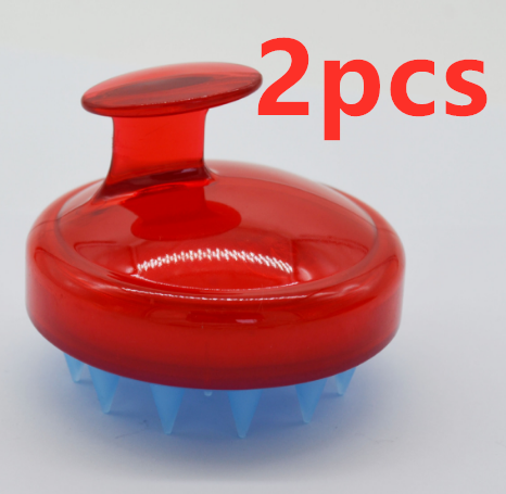 Silicone Shampoo Brush Massage Scalp Hair