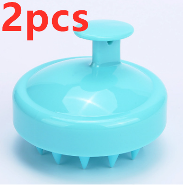 Silicone Shampoo Brush Massage Scalp Hair
