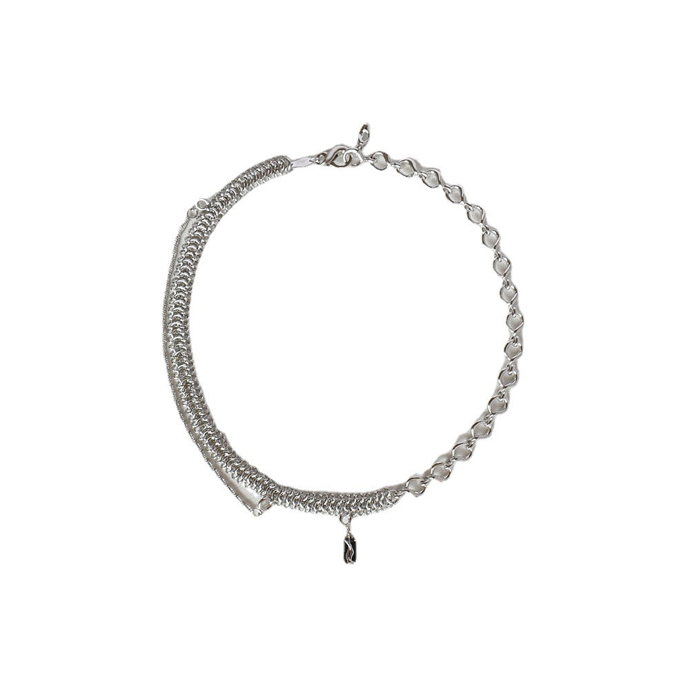 Frosty Wind Necklace Female Light Clavicle Chain Pendant