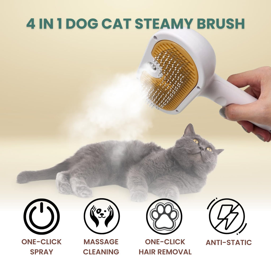 Water Brush For Dog Cat Mist Short Long Haired Dogs Cats