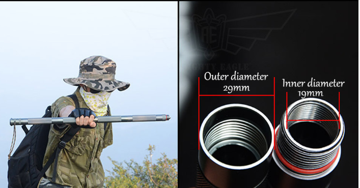 Outdoor Defense Tactical Stick Alpenstock Hiking Camping