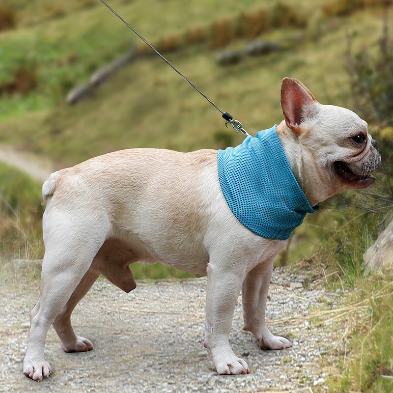 Instant Cooling Pet Bandana Dog Scarf Summer Towel Wrap Collar