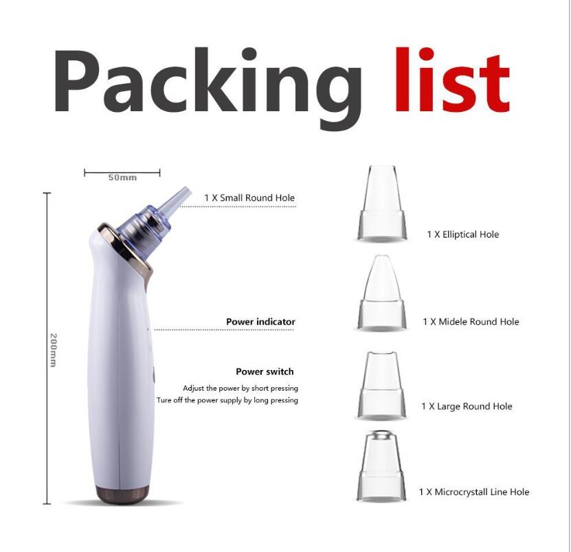 Blackhead Instrument Electric Suction Facial Washing Beauty
