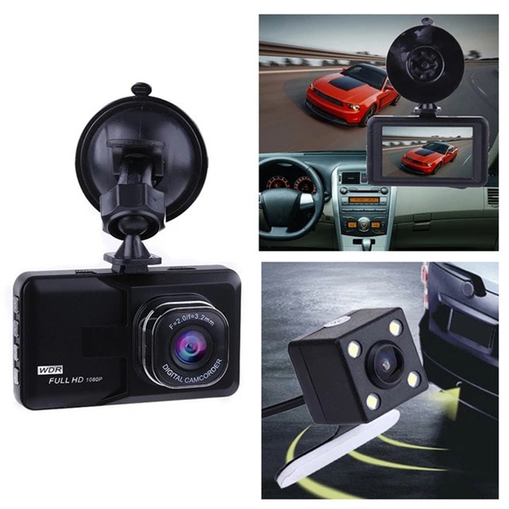 Portable Mini Dash Cam – 140° Wide-Angle Recorder