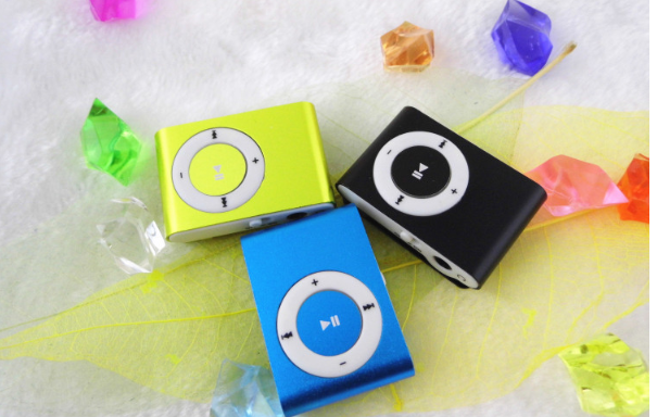 Classic Clip Clips MP3 Metal Iron Customizable LOGOmp3 Player