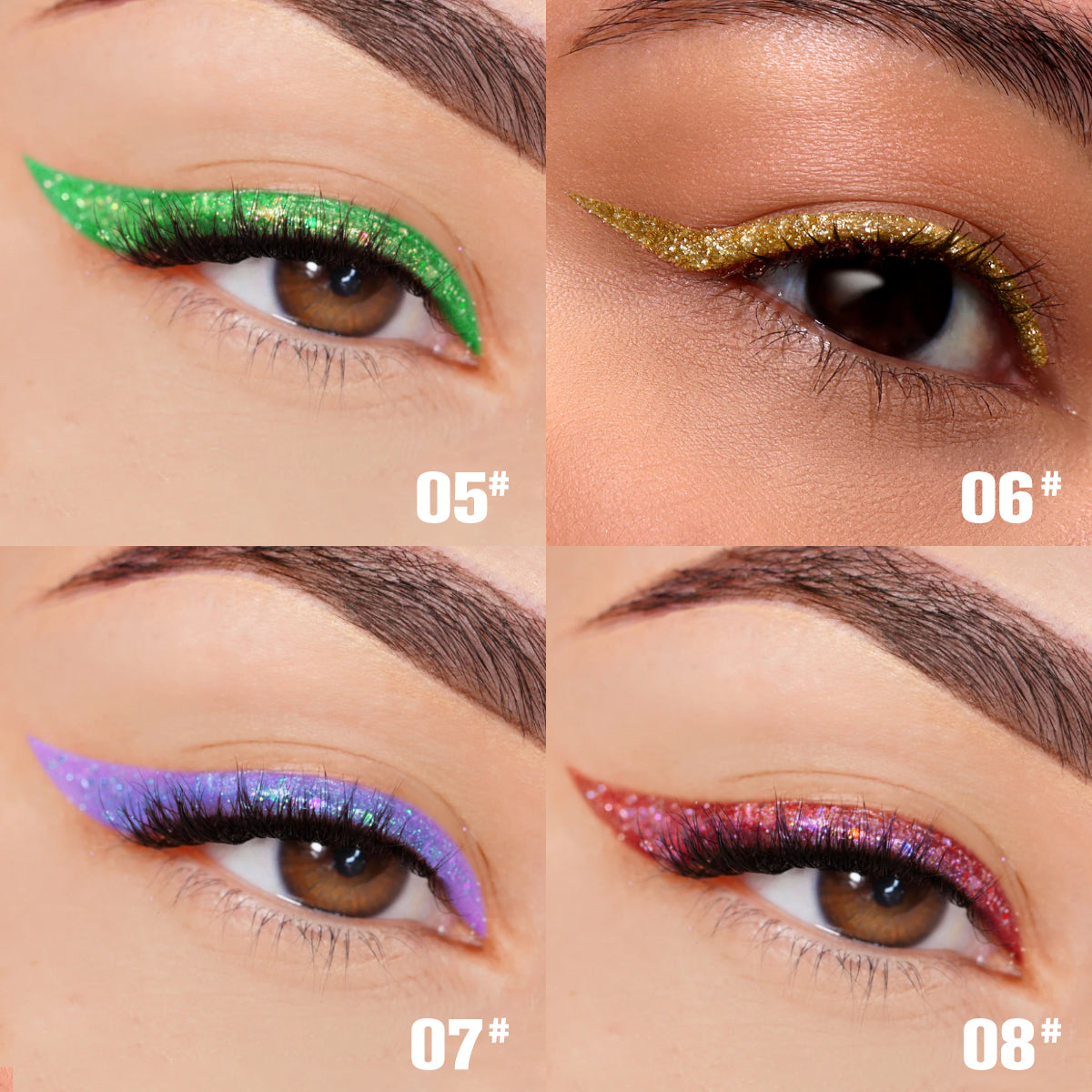PHOFAY Liquid Glitter Eyeliner