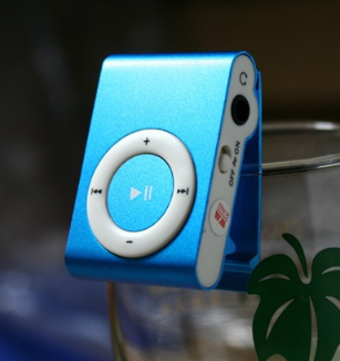 Classic Clip Clips MP3 Metal Iron Customizable LOGOmp3 Player