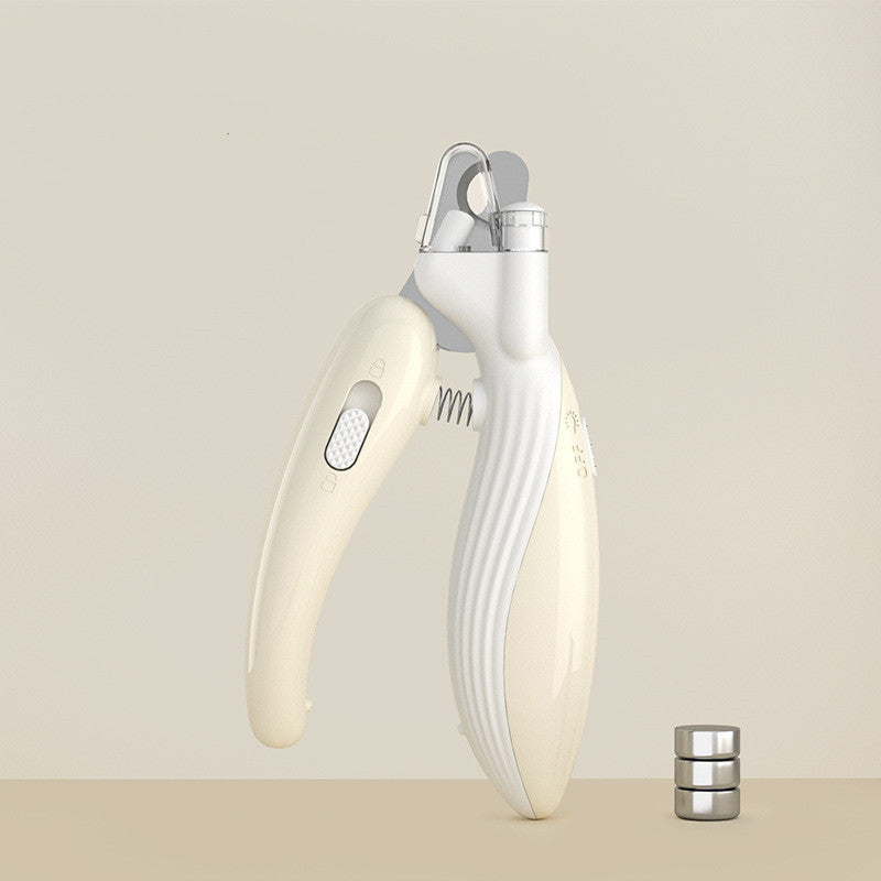 Pet Nail Clippers Dog Cat LED Electric Grinder Supplies Light