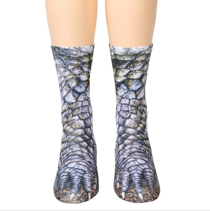 3D Animal Paw Socks Cute Cat Claws Unisex Long