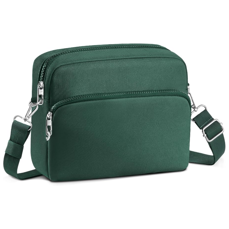Anti-Theft RFID Crossbody Travel Bag - Lightweight Shoulder Bag