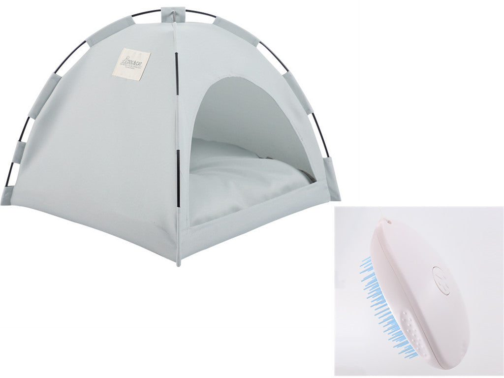 Cat Tent Cooling Mat Dog House Pet Sofa Camping Bed