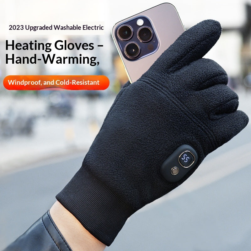Rechargeable Heated Touchscreen Gloves