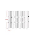 Test Tube Clear Glass Vase For Plant Bottle Flower Pot