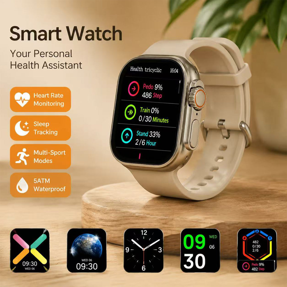 10-in-1 Smart Watch Gift Set with Wireless Earbuds