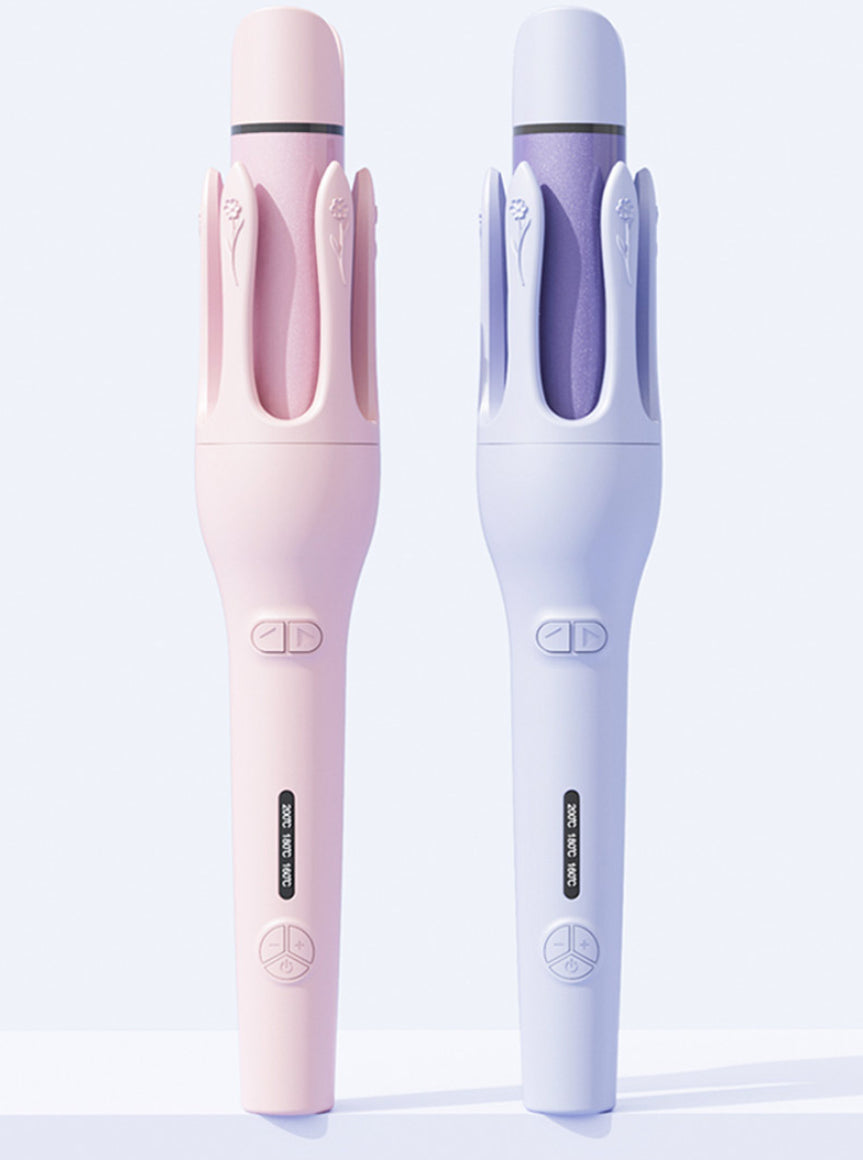 2 In 1 Automatic Hair Curler Straightener Negative Ion