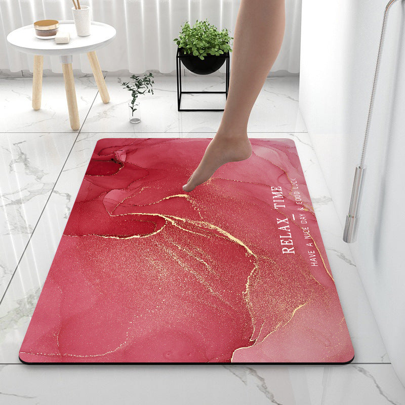 Home Gadget Anti-Slip Mat Super Absorbent Bathroom Floor