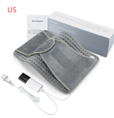Back Heating Support Belt Heated Waist Brace With Adjustable