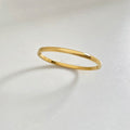 Retro Minimalistic Buckle Simple Bracelet Gold
