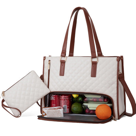 Fashionable Lunch Tote Bag Women's Thermal Insulation Box