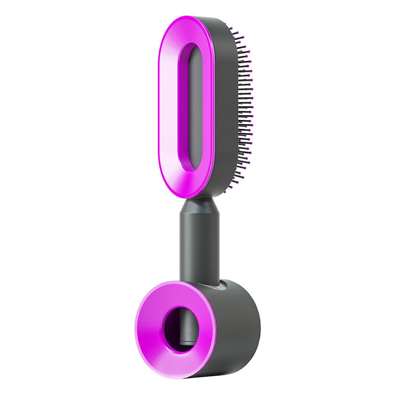 Self Cleaning Hair Brush For Women One-key Loss Airbag Massage